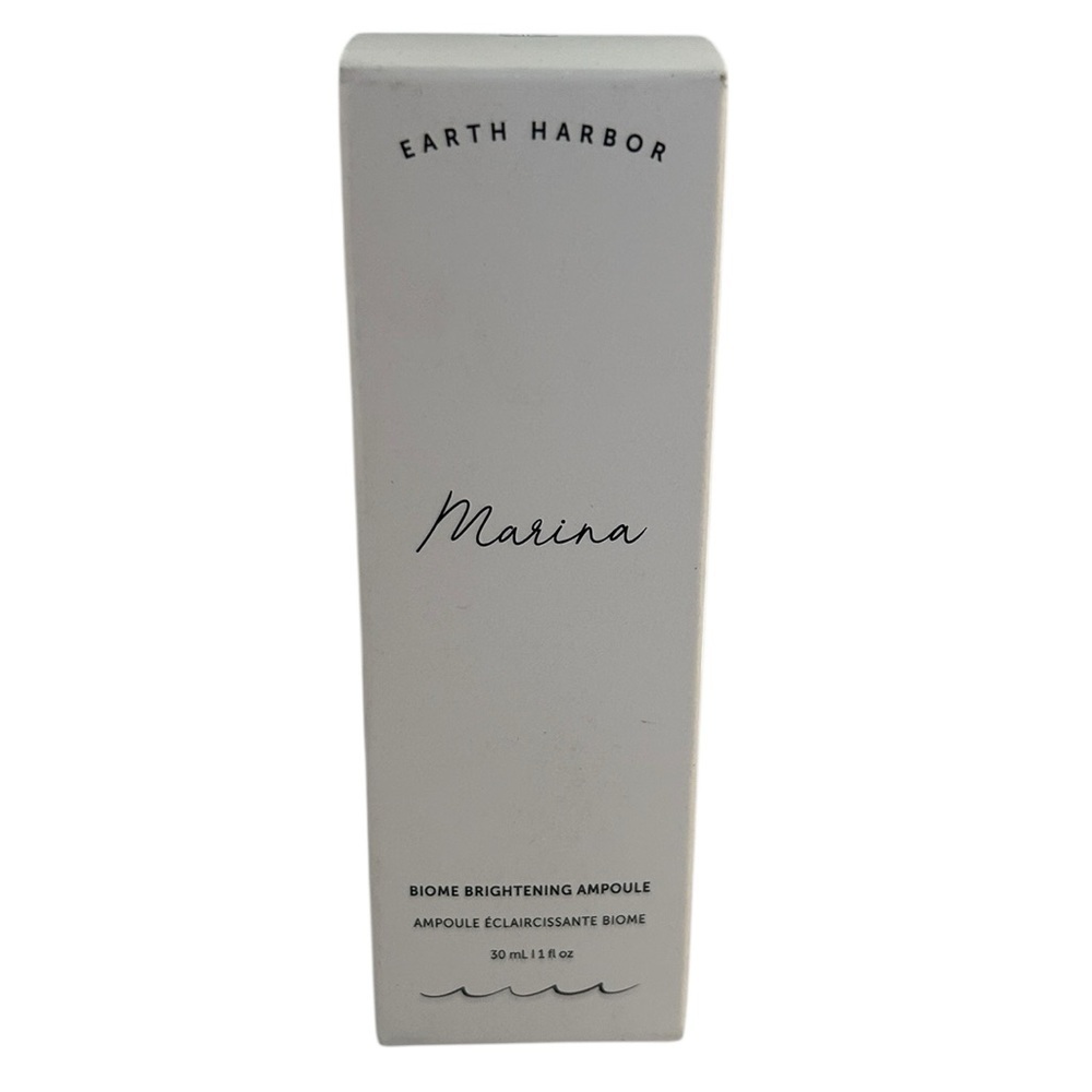 Earth Harbor‎ Marina Biome Brightening Ampoule for Skin 1 fl. oz New in Box!